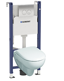 Инсталляция с унитазом Duofix Delta 21 Renova Nr. 1